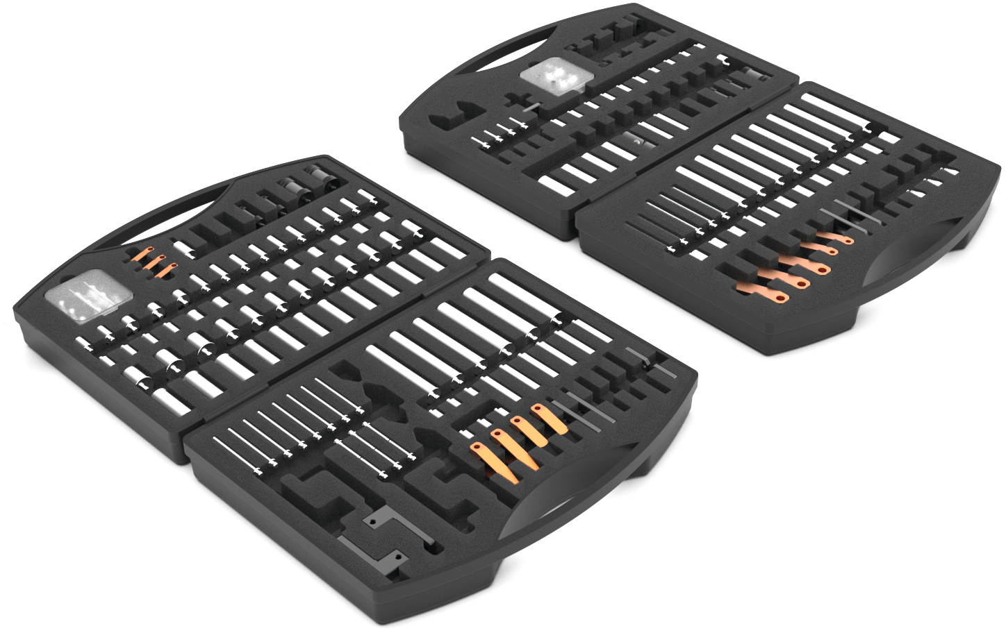 Spannmittel-Kit Profi 180-tlg. M6