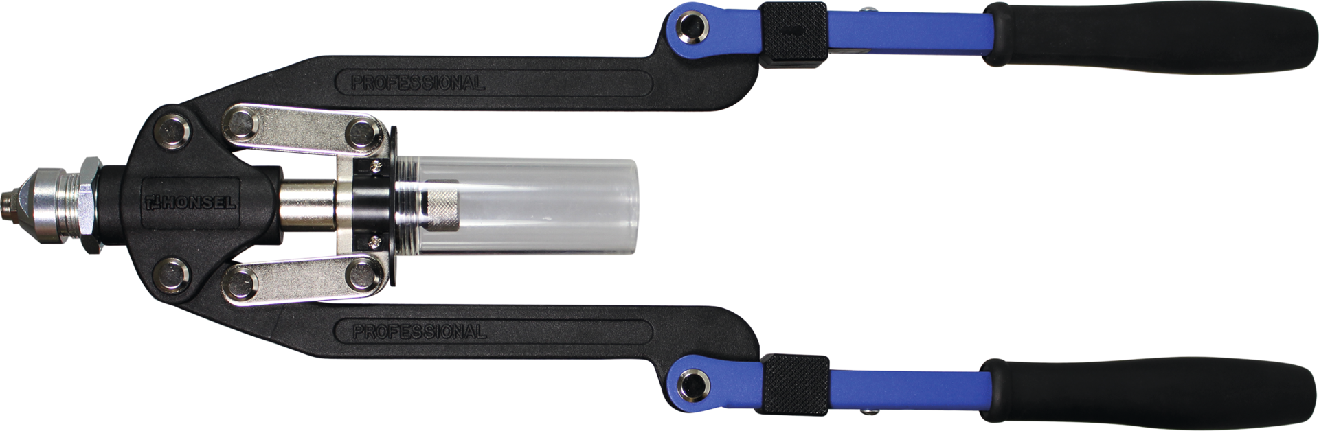 Nietzange MULTI 5 mit Hebelarmen Nieten 3,0-6,4mm und Nietmuttern M4-M10