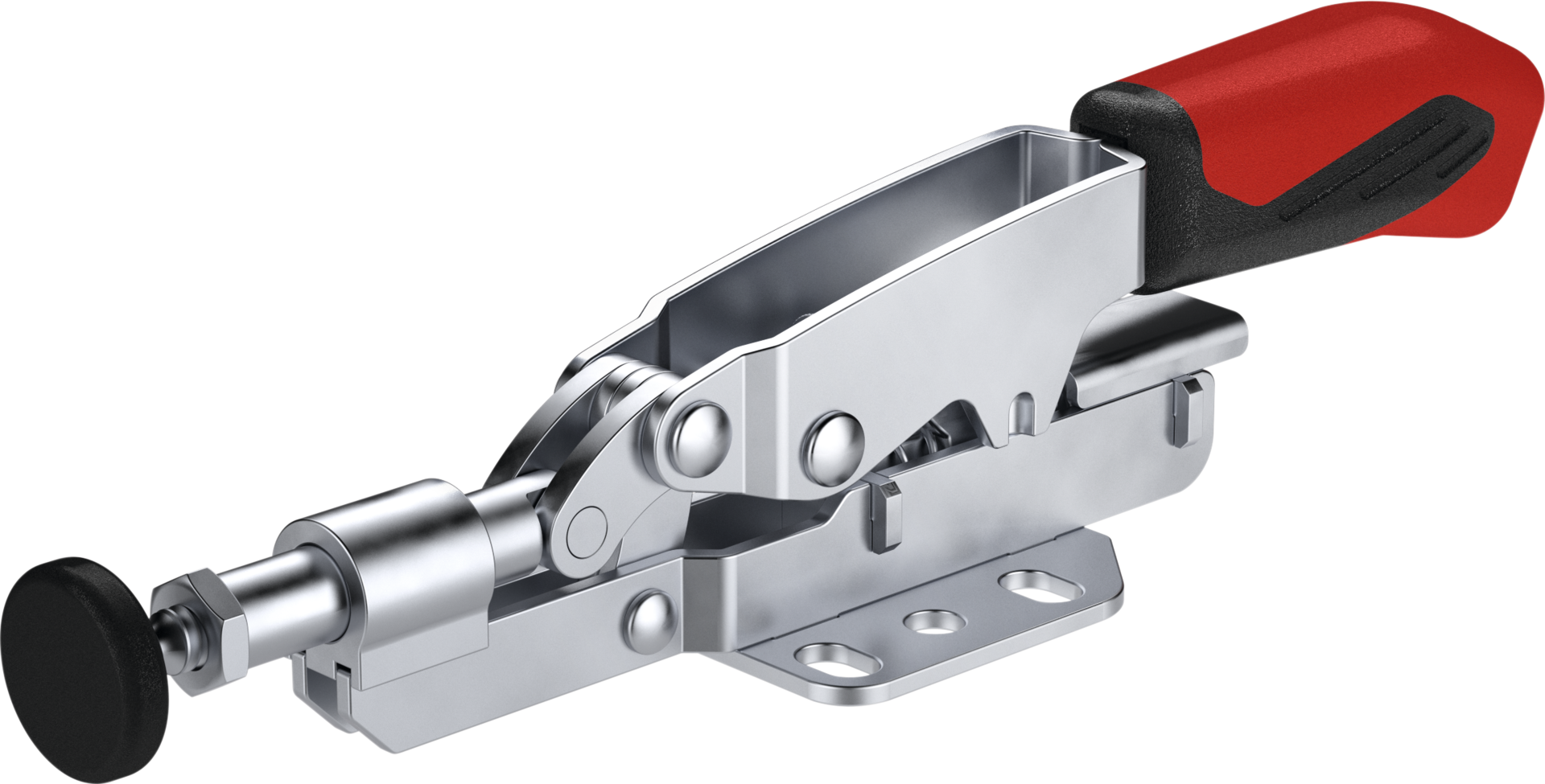 Schubstangenspanner waagerechter Fuß und variabler Spannhöhe Gr. 25 M8x50