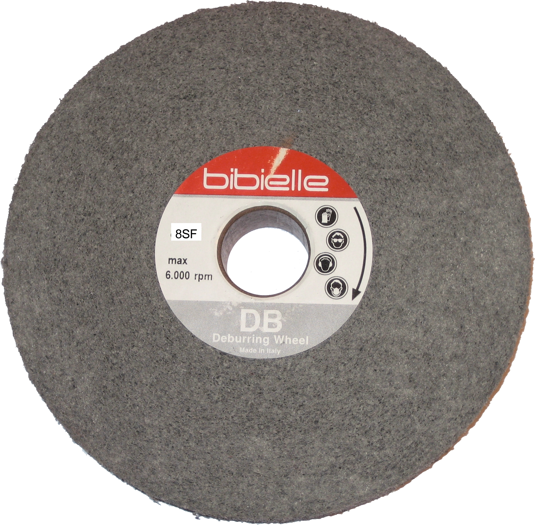 Entgratungsscheibe Vlies gewickelt 8 S fein Bohrung 76,2mm D203mm