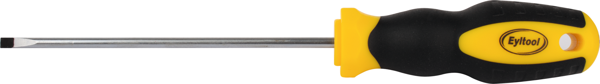 Schraubendreher Schlitz mit Zweikomponentengriff GL180mm Klingen-L100mm Klingen-B3mm