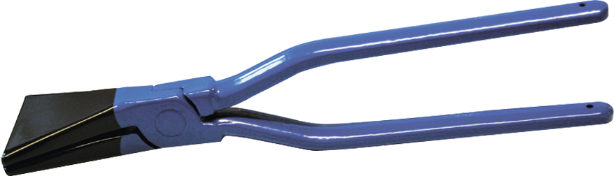Falzzange PVC-beschichtet gerade L280mm