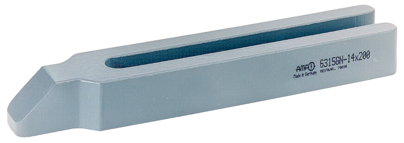 Gabelspanneisen abgeschrägt mit Nase M20/M22 DIN6315GN B22mm L250mm