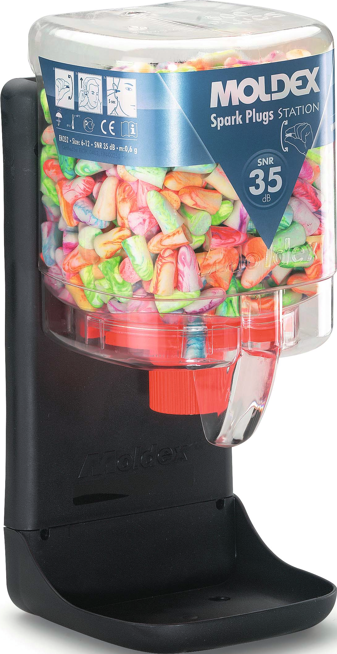 Wandhalterung für Gehörschutzspender Spark-Plugs® 83735