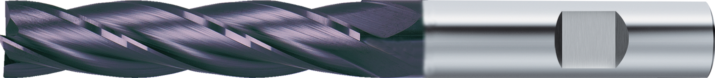 Schaftfräser lang VHM EYL+ Z4 Typ N WN/DIN6535-HB D3mm