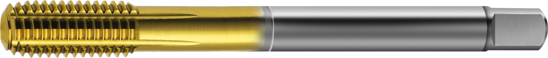 Gewindeformer M HSSE TiN DIN376 ISO6HX Durchgangs- und Sackloch M18