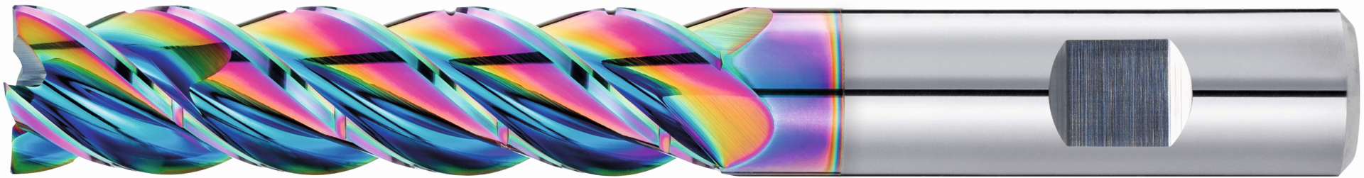 Trochoidalfräser VHM Spektral Z4 HPC/TSC Eyltrocho ALU Typ W DIN6535-HB D20mm L