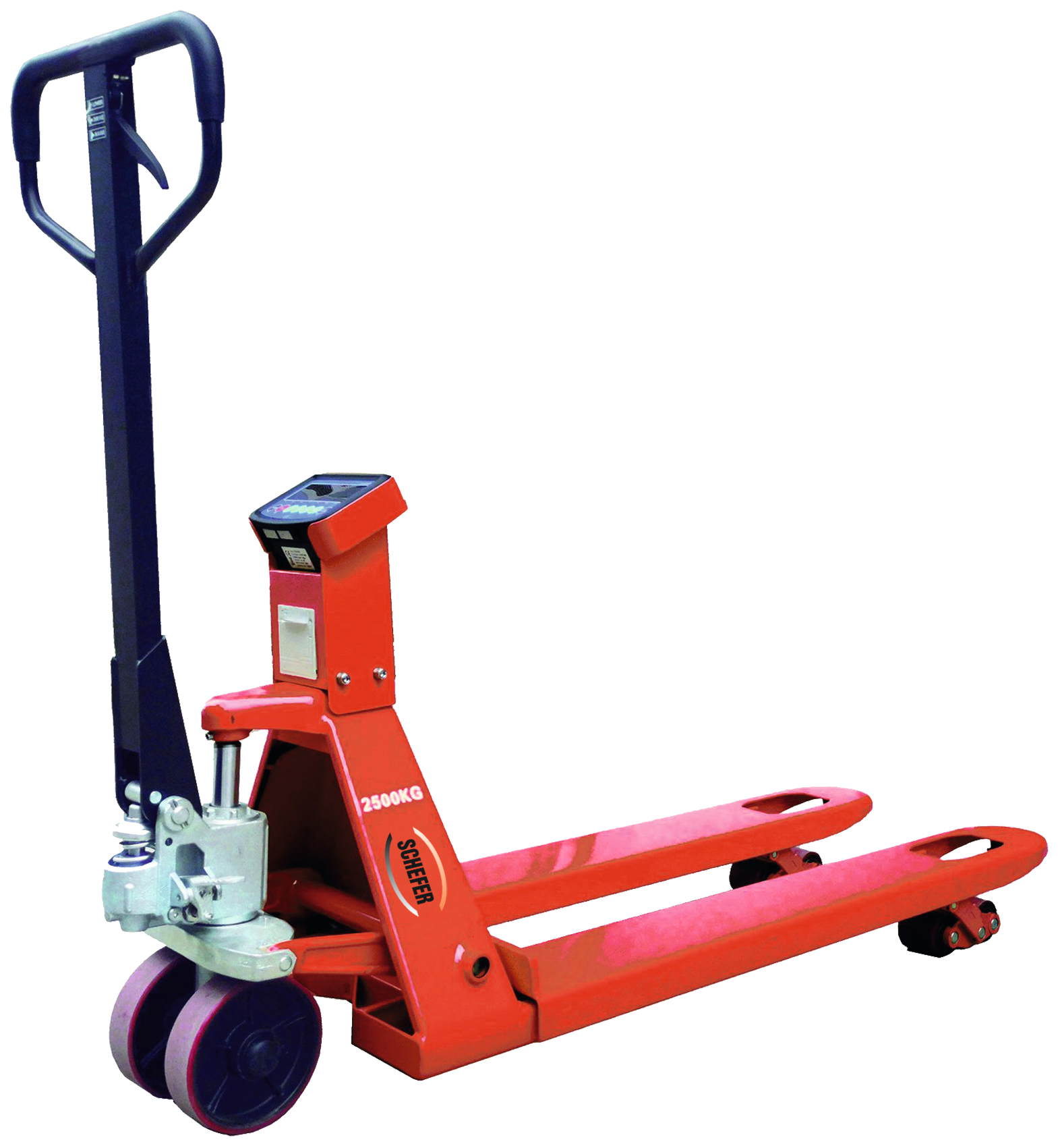 Gabelhubwagen Waage Tragkraft 2,5t Ablesung in 0,5kg-Schritten