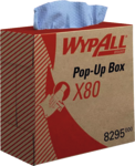 Wischtuch Wypall® X80 in Zupfbox 8295 80 Tücher blau in der Zupfbox