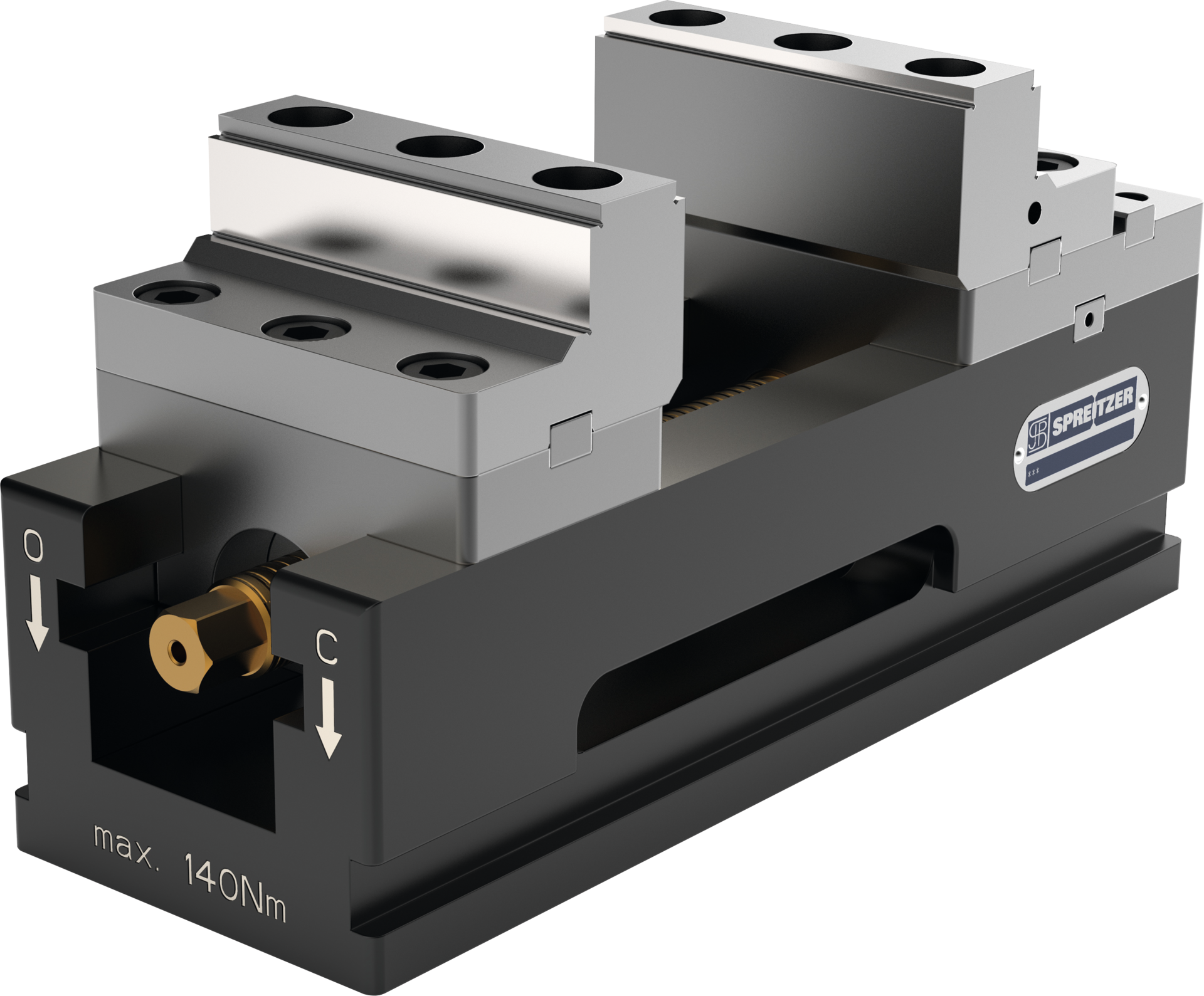 Kompaktspanner mechanisch MSU mit Stufenwendebacken MSU 220-80