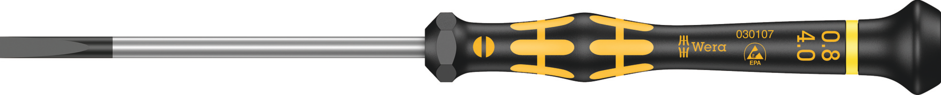 Schraubendreher ESD Schlitz L40mm GL137mm B1,5mm