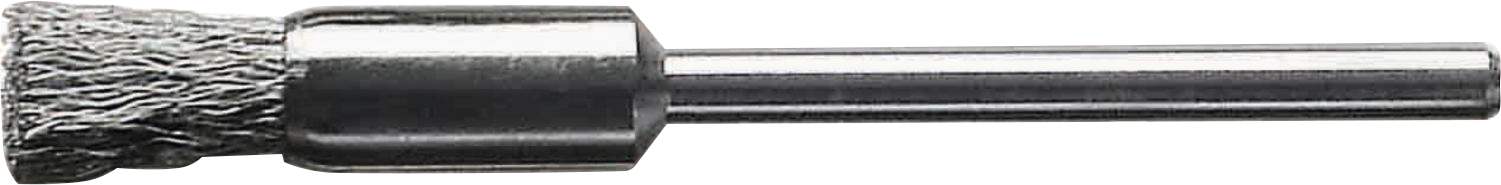 Pinselbürste Schaft 3,18mm Edelstahldraht gewellt 0,1mm D5mm