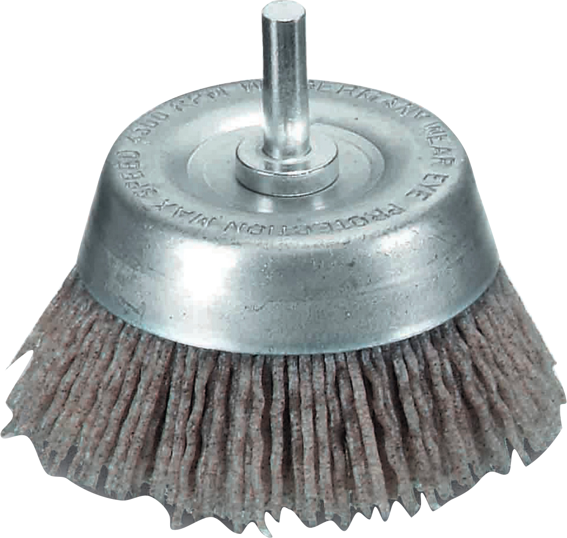 Topfbürste Siliciumcarbid Schaft 6mm D75mm K80