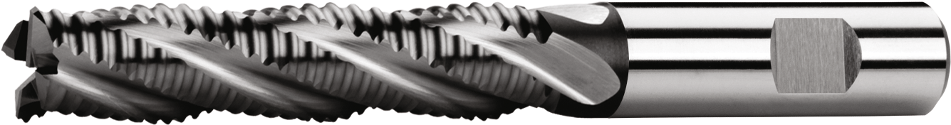 Schruppfräser HSSE-8 Z4 Typ NR DIN844L/1835-B lang D14mm