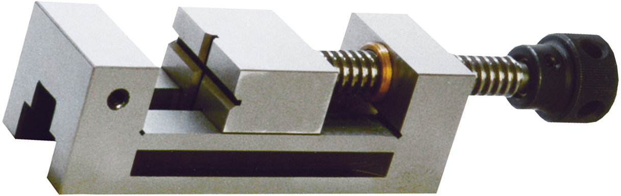 Schraubstock Präzision mit Gewindespindel Spannweite 85mm 63mm