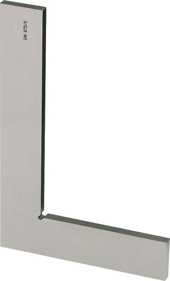 Flach-/Anschlagwinkel Gen. 0 Q50x10mm 90° DIN875/0 rostfrei L500x330mm