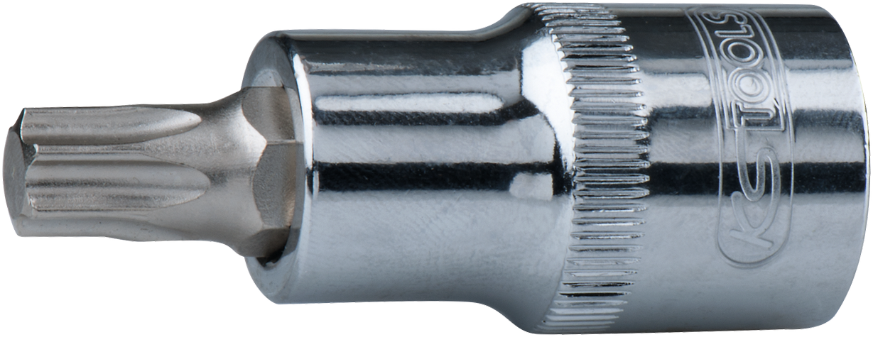 Bitstecknuss 3/8" TORX® Chrome L50mm T40