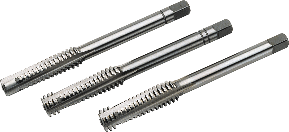 Handgewindebohrer Satz Trapez HSS 3-teilig DIN103 Tol.7H Tr22x5