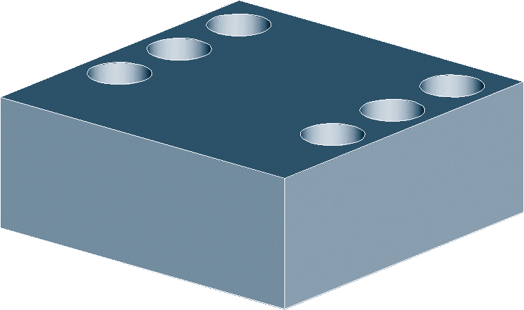 Blockspannbacke weich für Zentrischspanner MZU/MSU 360-125