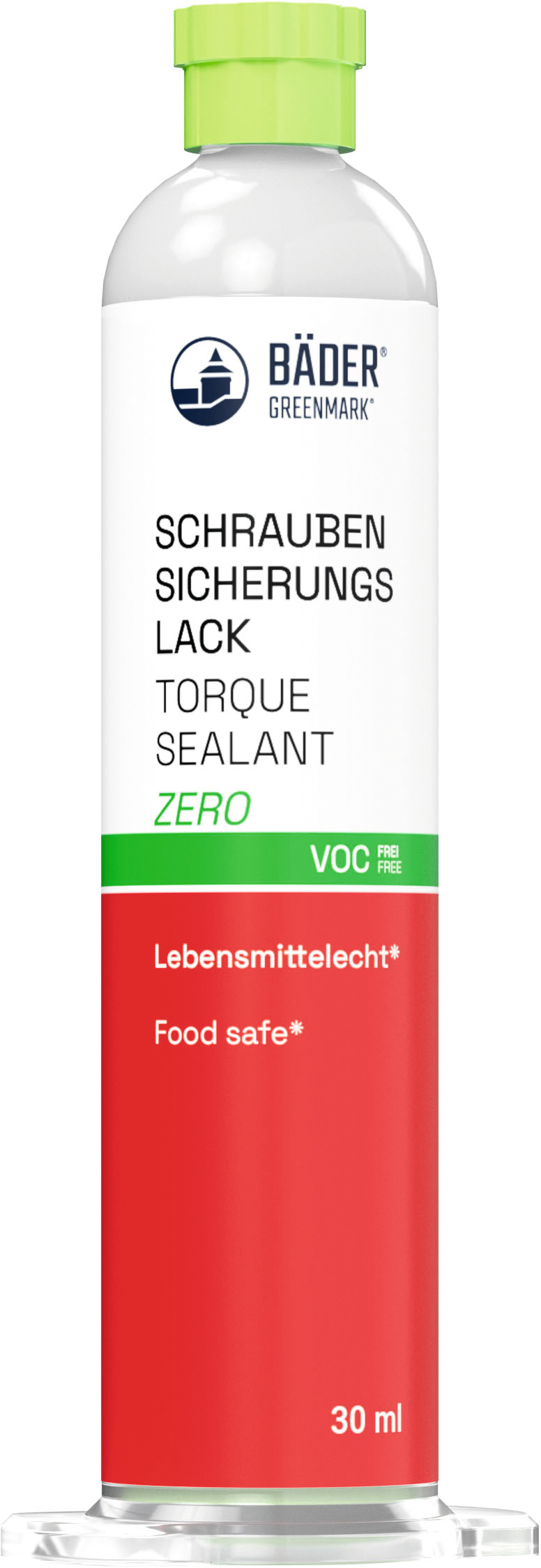 Schraubensicherungslack Zero lösungsmittelfrei 30ml Kartusche blau