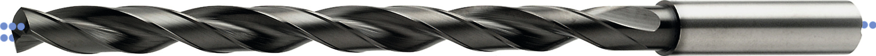 Hochleistungsbohrer VHM EYL+ 12xD IK Typ U 140° WN/DIN6535-HA D3,9mm