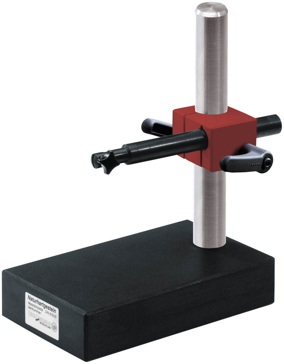 Feinmesstisch verschiebbarer Querarm DIN876/00 250x150mm Ausl.180mm Messhöhe 230mm Säule D35mm