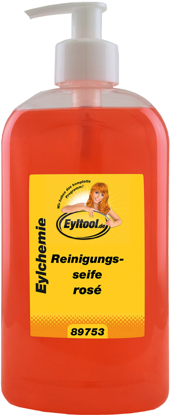 Hautreinigungsseife "Rose" für leichten Verschmutzungsgrad 500ml