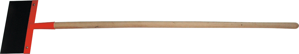 Stoßscharre Eschenstiel L300mm B150mm