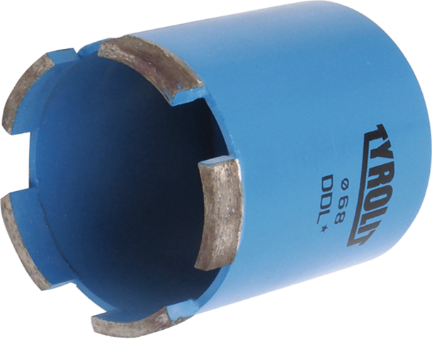 Trockenbohrkrone Diamant mit Aufnahme M16 Nutzlänge 70mm D82mm