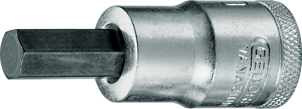 Bitstecknuss 1/2" Innensechskant L60mm SW6mm