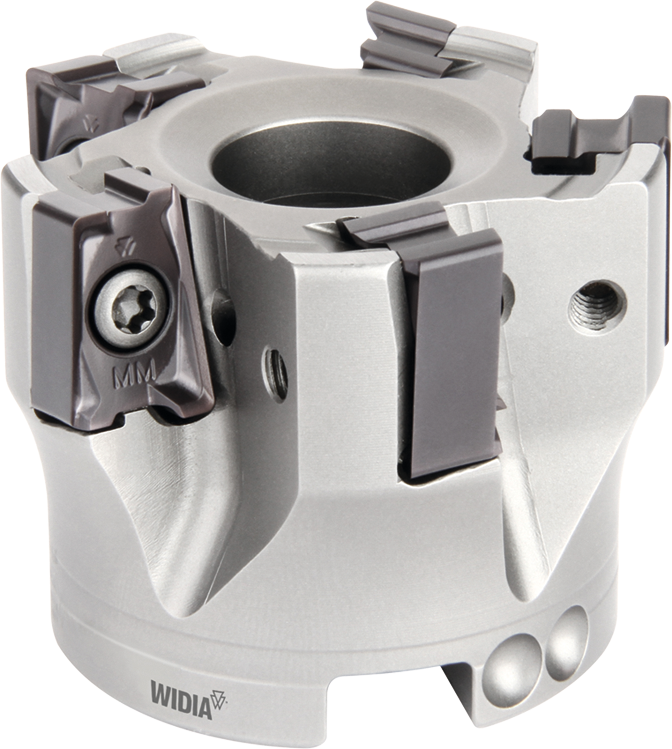 Aufsteck-Eckfräser Starter-Set "VSM490" D50mm Z5 + 20x WSP XNPU 15T608 SR MM WP40PM