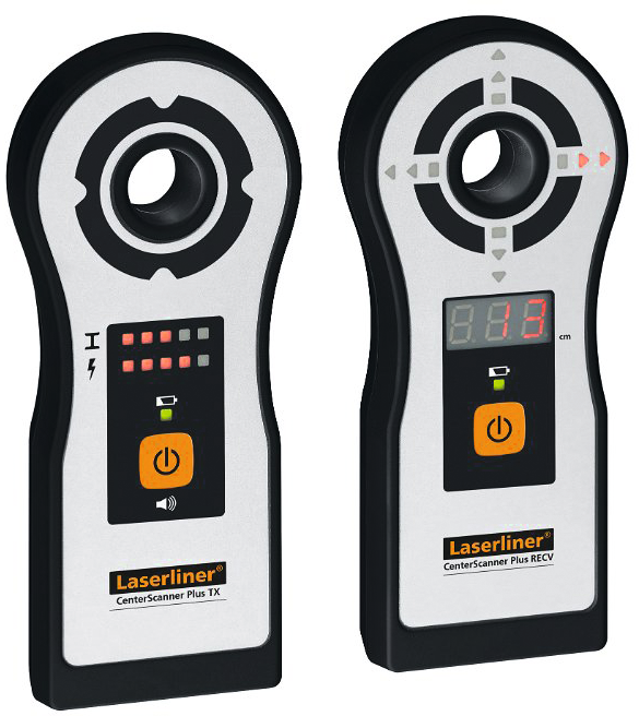 Ortungsgerät CenterScanner Plus mit Sender und Empfänger MB0-1500mm Bohrtiefenbest. bis 2000mm