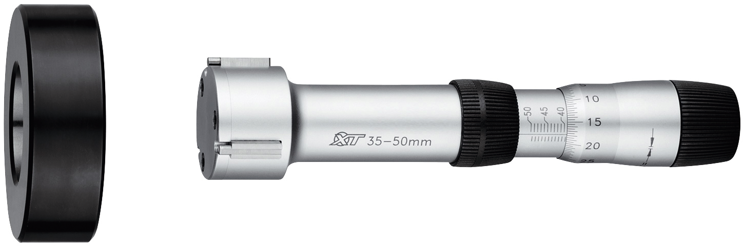 Innenmessschraube Zweipunkt/Dreipunkt XTA 3-Punkt-Innenmessschraube Abl. 0,001mm DIN863-4 inkl.Einstellring MB125-150mm