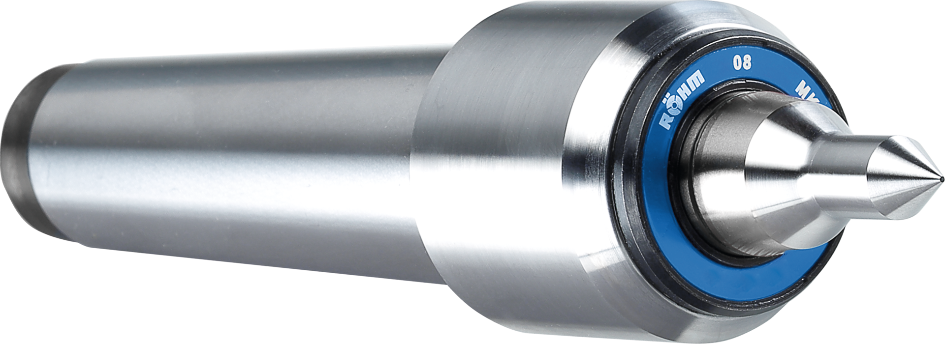 Mitlaufende Körnerspitze schlank und mit abgesetzter Laufspitze MK4