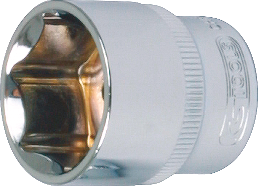 Stecknuss 1/2" Sechskant Chrome L38mm SW9mm