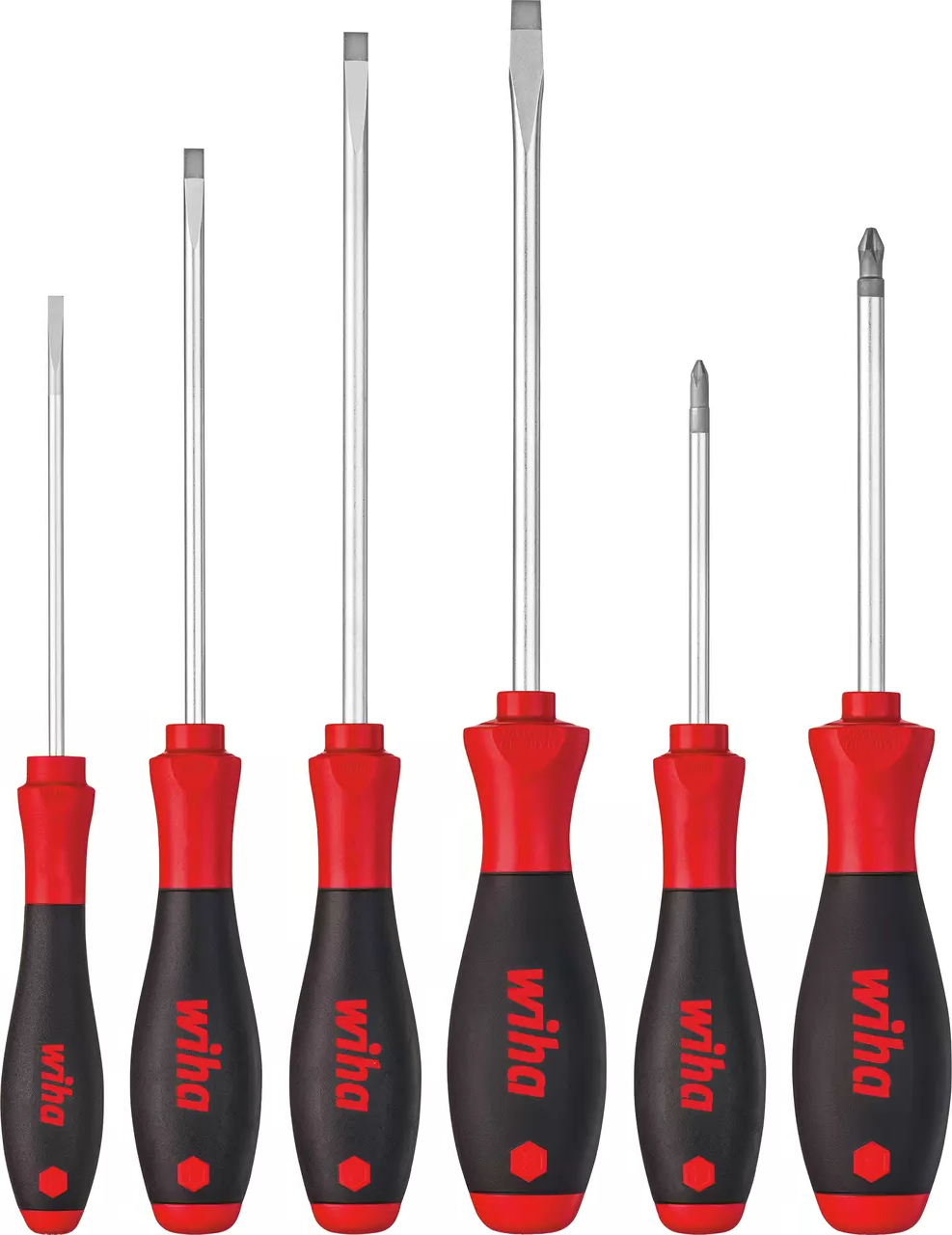 Schraubendreher Satz SoftFinish® 6-tlg. Schlitz/PH