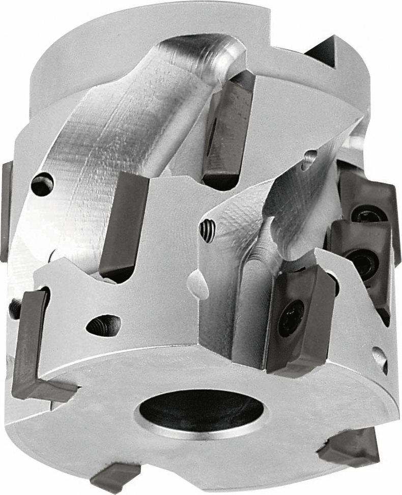 Aufsteck-Schruppeckfräser Soft Z15 IK für WSP AP.. 1604 D80mm