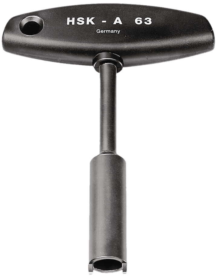 Schlüssel Kühlmittelrohre DIN69893 für HSK63-Aufnahmen