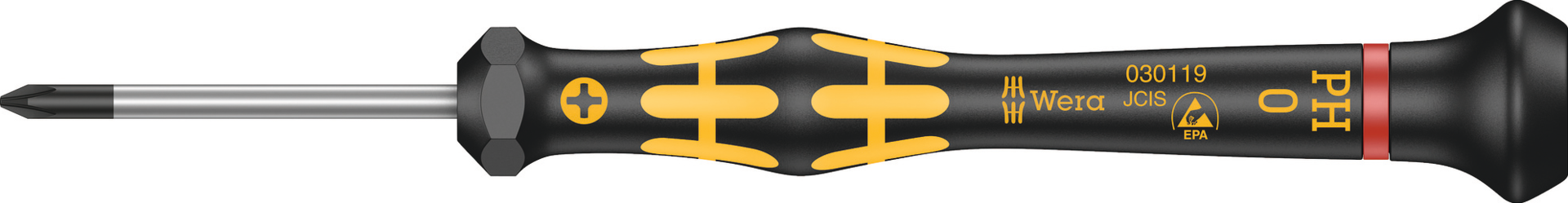 Schraubendreher ESD Phillips® L80mm GL177mm PH1