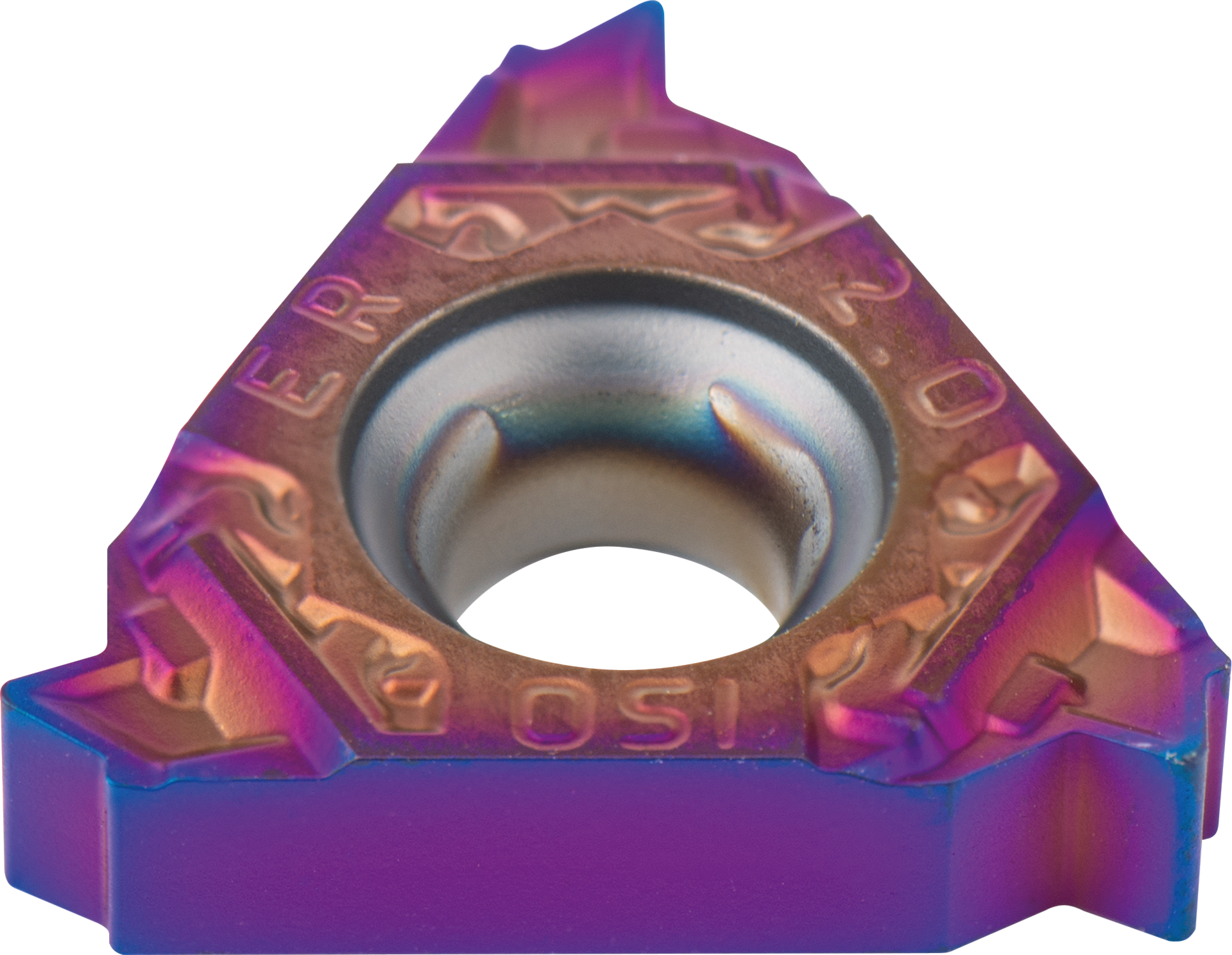 Gewindedrehplatte ECO M 60° Vollprofil TiAlN+ 16 ER ISO 2,0 DUB30