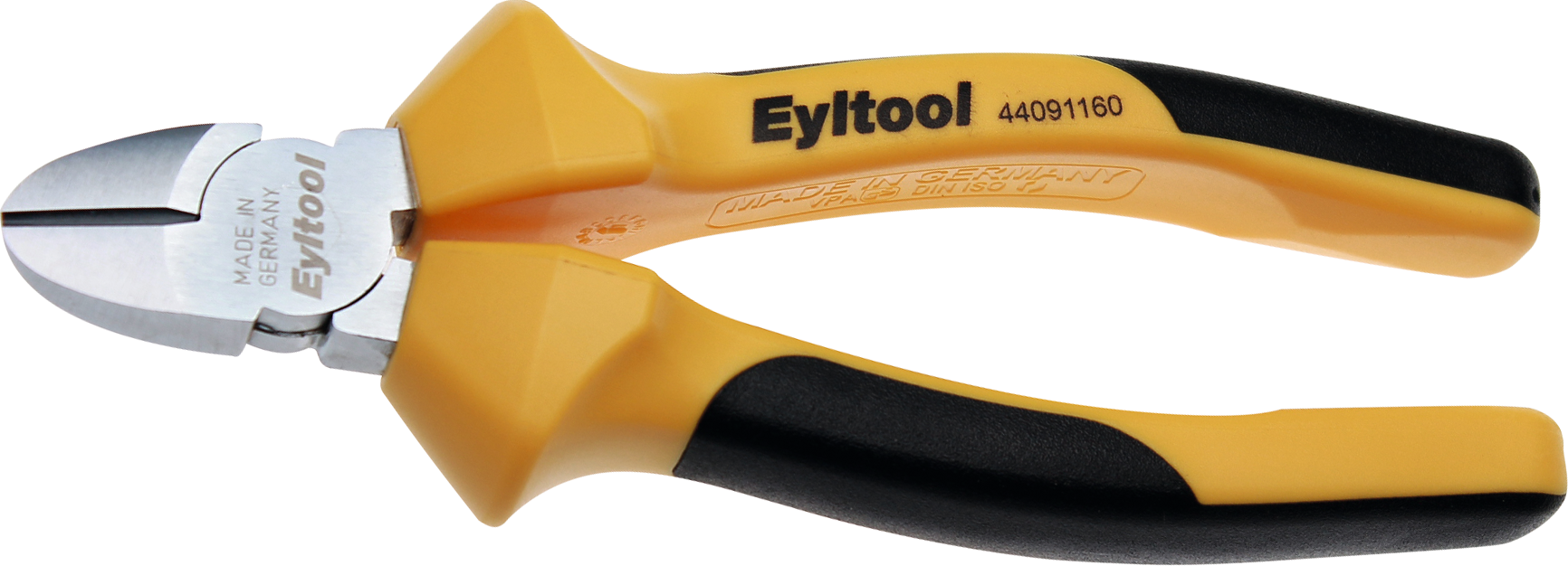 Seitenschneider mit Facette und Mehrkomponentengriff DIN5749 verchromt bis D1,6mm L125mm