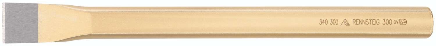 Steinflachmeißel flachoval DIN7254A 23x13mm B29xL300mm