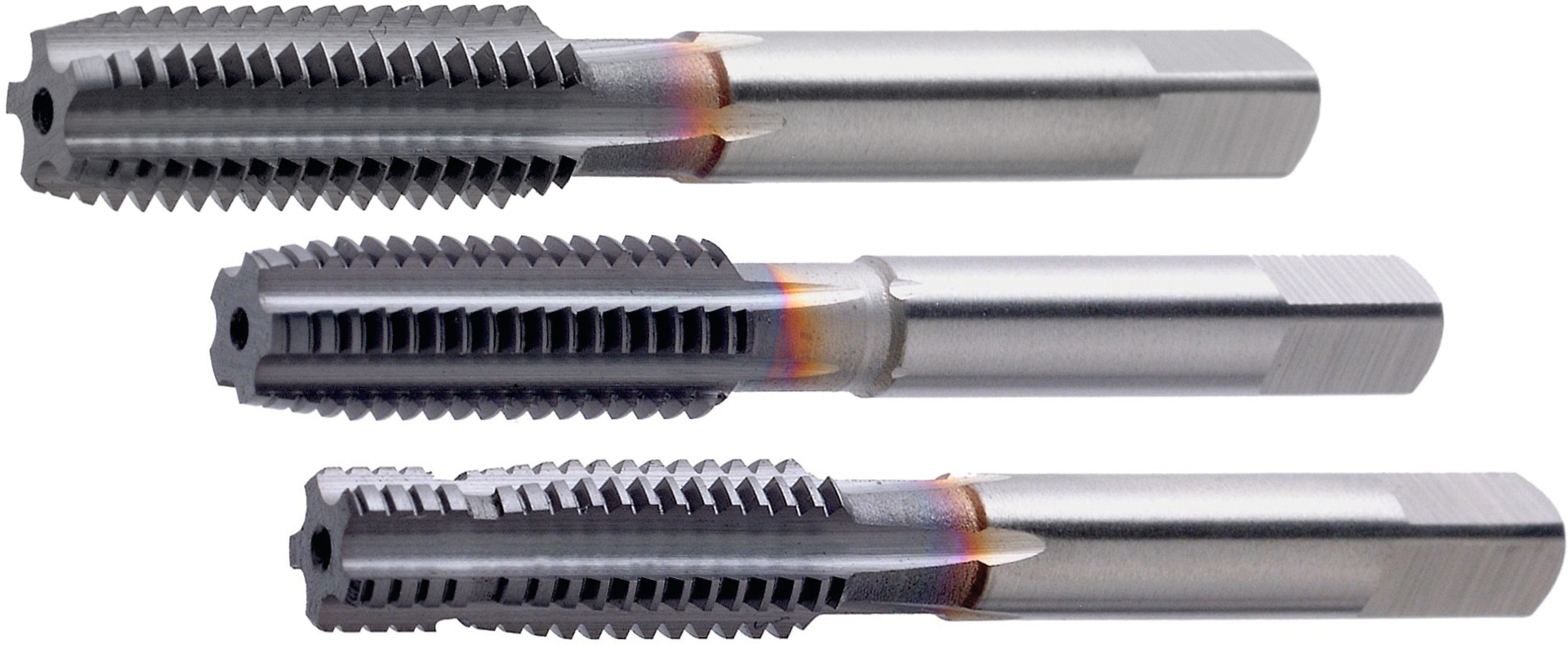 Handgewindebohrer Satz M HSSE-PM 3-teilig DIN352 ISO 6HX M8