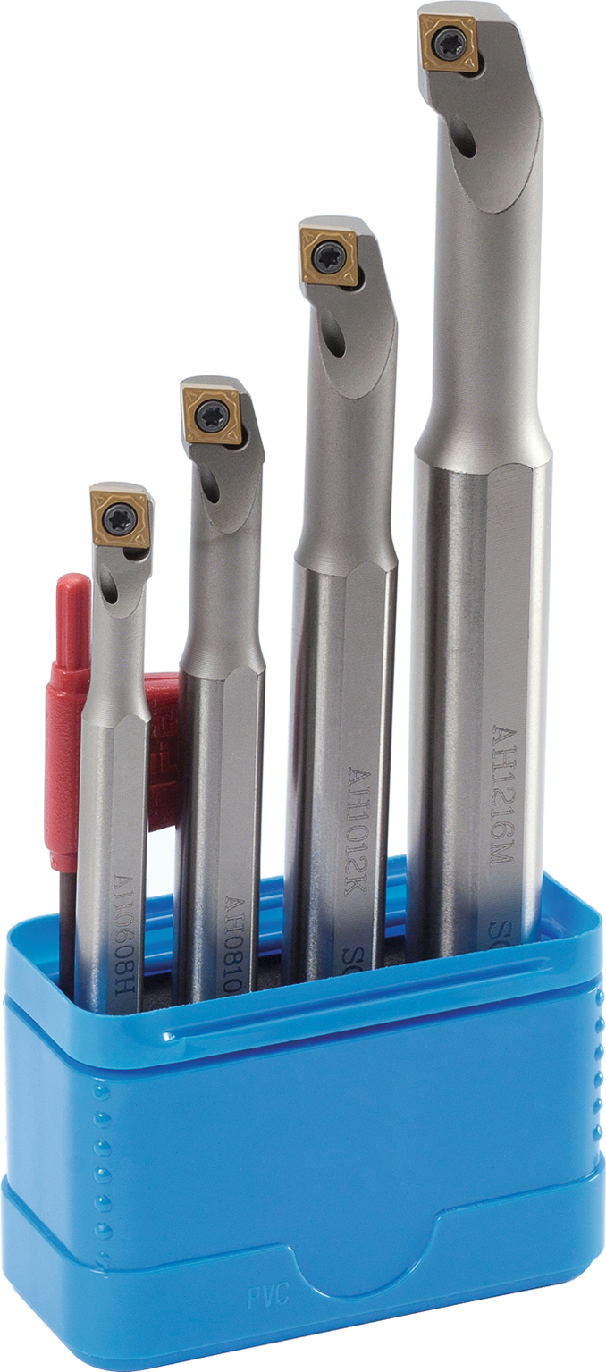 Bohrstangen Satz SCLC 95° IK Innenbearbeitung für CC.. 06.. WSP SCLCR06 HSS-Schaft rechts