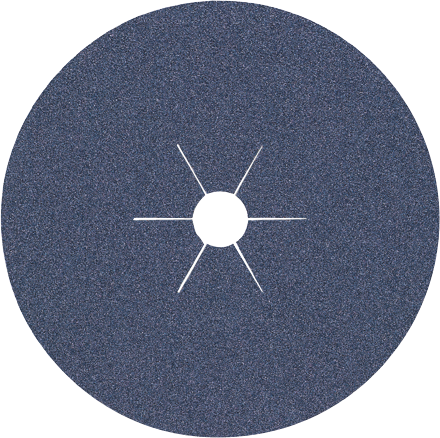 Fiberscheibe Zirkon D125mm K60