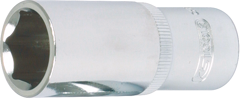 Stecknuss 1/2" Sechskant lang Chrome L76mm SW11mm