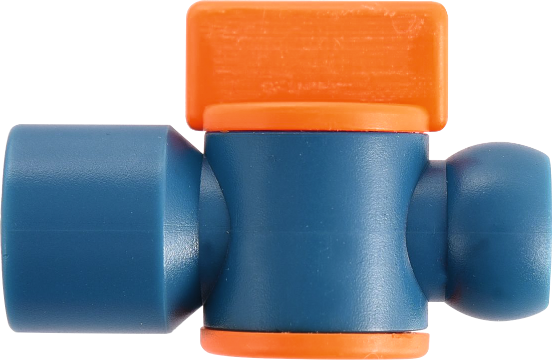 Flexibles Kühlmittelschlauchsysten 3/8" Absperrhahn mit Innengewinde NPT 3/8"