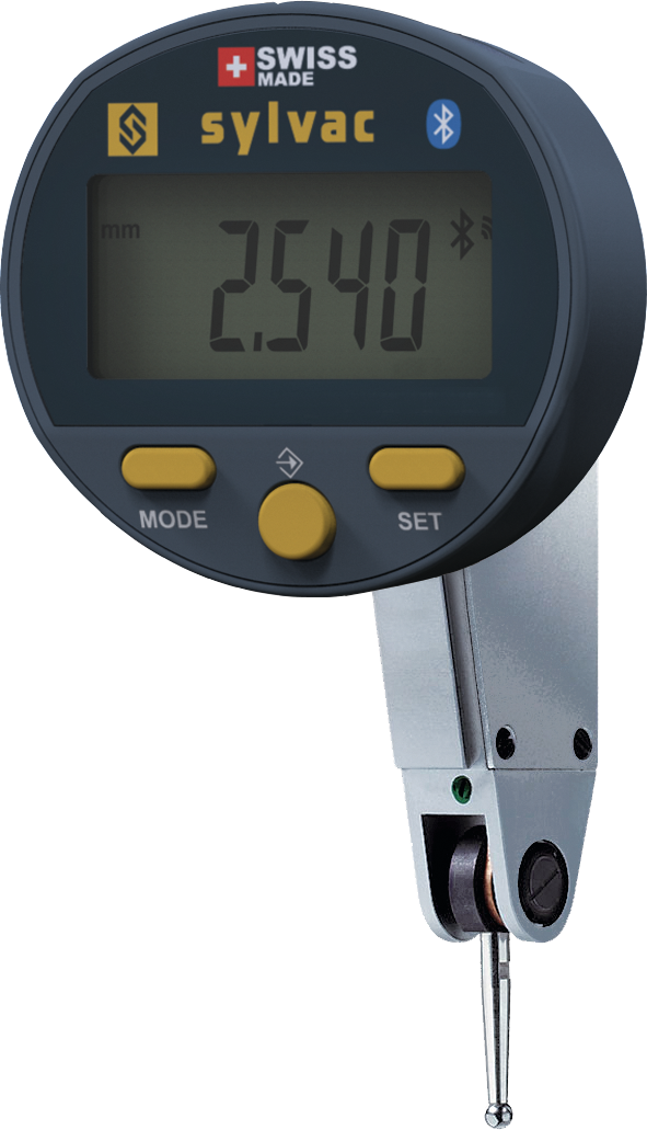 Fühlhebelmessgerät Digital MS0,8mm Abl. 0,001mm L12,5mm AD54mm Schwenkbar 270°