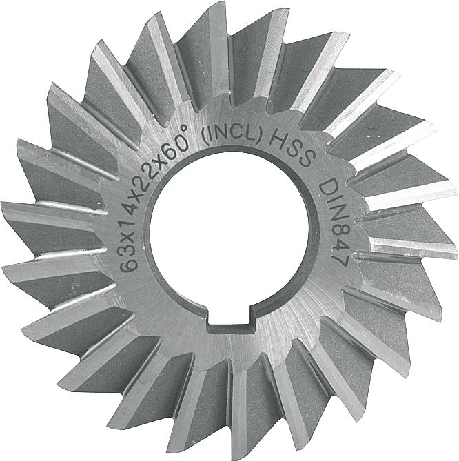 Prismenfräser 60° HSS 60° Z24 DIN847 D100x25x32mm