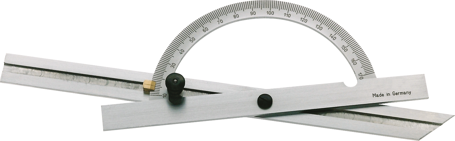Gradmesser verschiebbare Schiene L300mm Werksnorm Spezialstahl Gradb.150mm